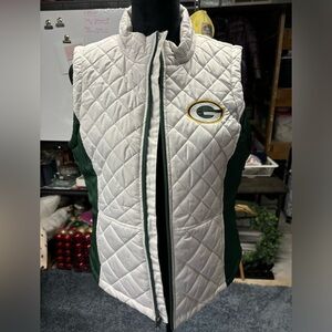 NFL brand. Women’s vest. Green Bay Packers. Size large